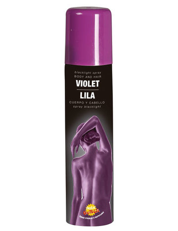 Spray Purple Body Glitter 75 ml
