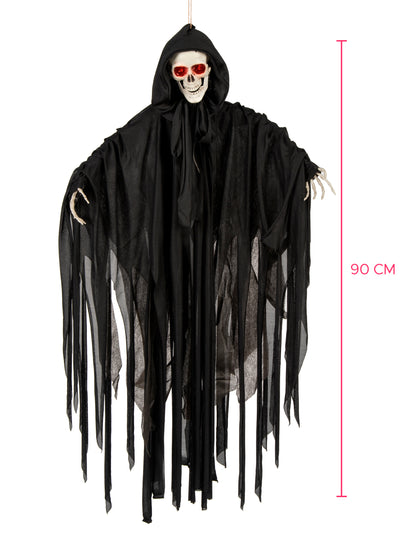 Schelet de Halloween ușor, sunet și animat de Halloween 90 cm