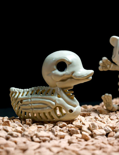 Squelette de canard décoratif 14 x 6 x 11 cm