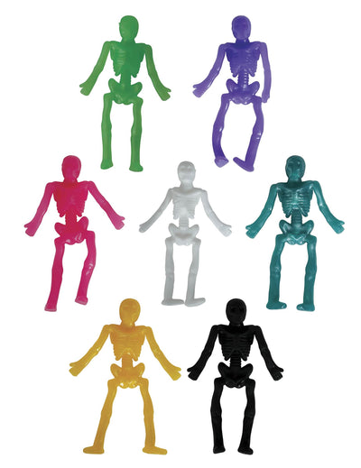 Schelet elastic de halloween pentru copil multicolor
