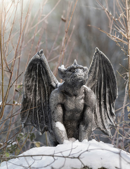 Statuie gargui din oxid de magneziu, 54 cm