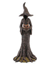 Statue décorative en résine de sorcière de la forêt 17 x 12,5 x 40,5 cm