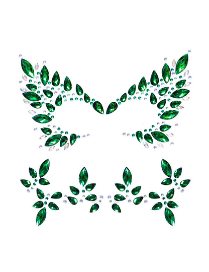 Față verde și rinocuri adezive otrăvitoare