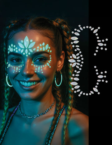 Strass adhésifs phosphorescents