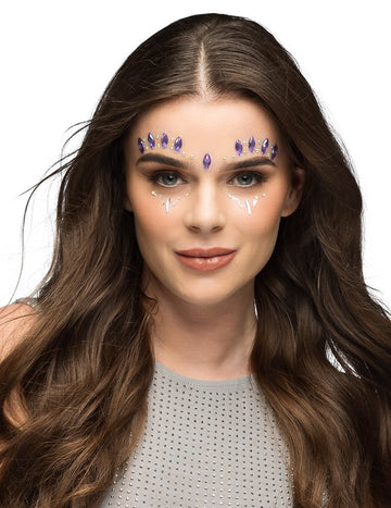 Sthinestone adezive violet pentru adulți