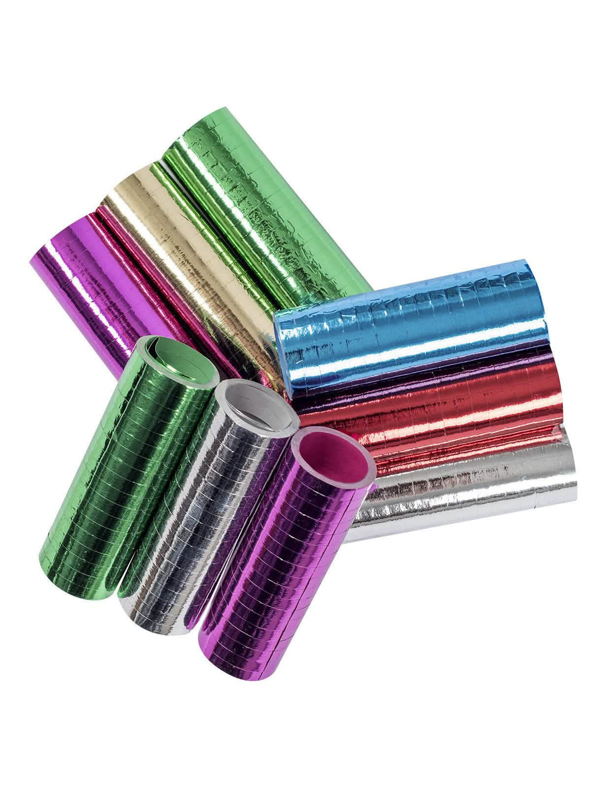 Șerpuite metalice colorate pentru petrecere