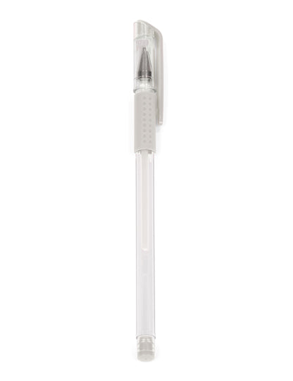 Stylo gel blanc à encre opaque blanc transparent