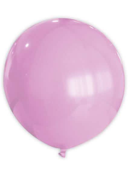 Ballon géant rose pour fête rose