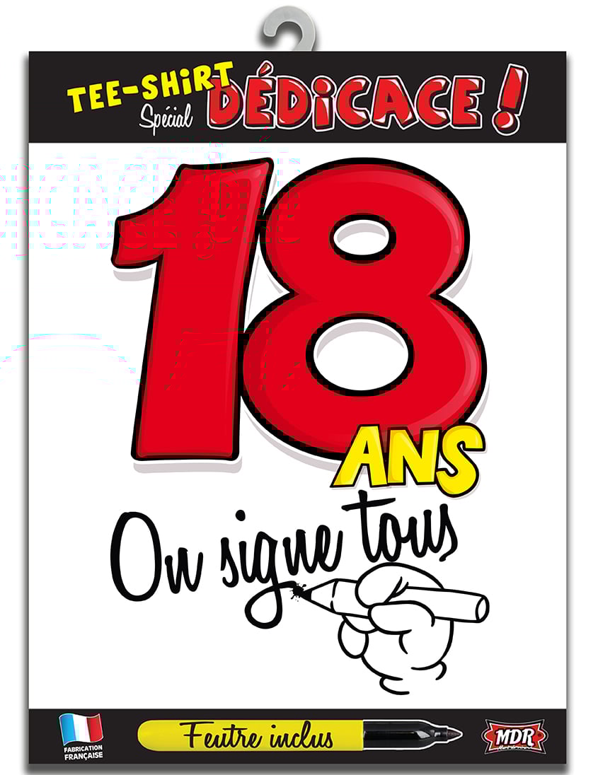 Tricou de 18 ani
