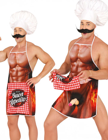 Șorț de grătar pentru adulți obraznic