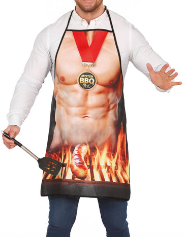 Apron Mister Naughty Barbecue Adult