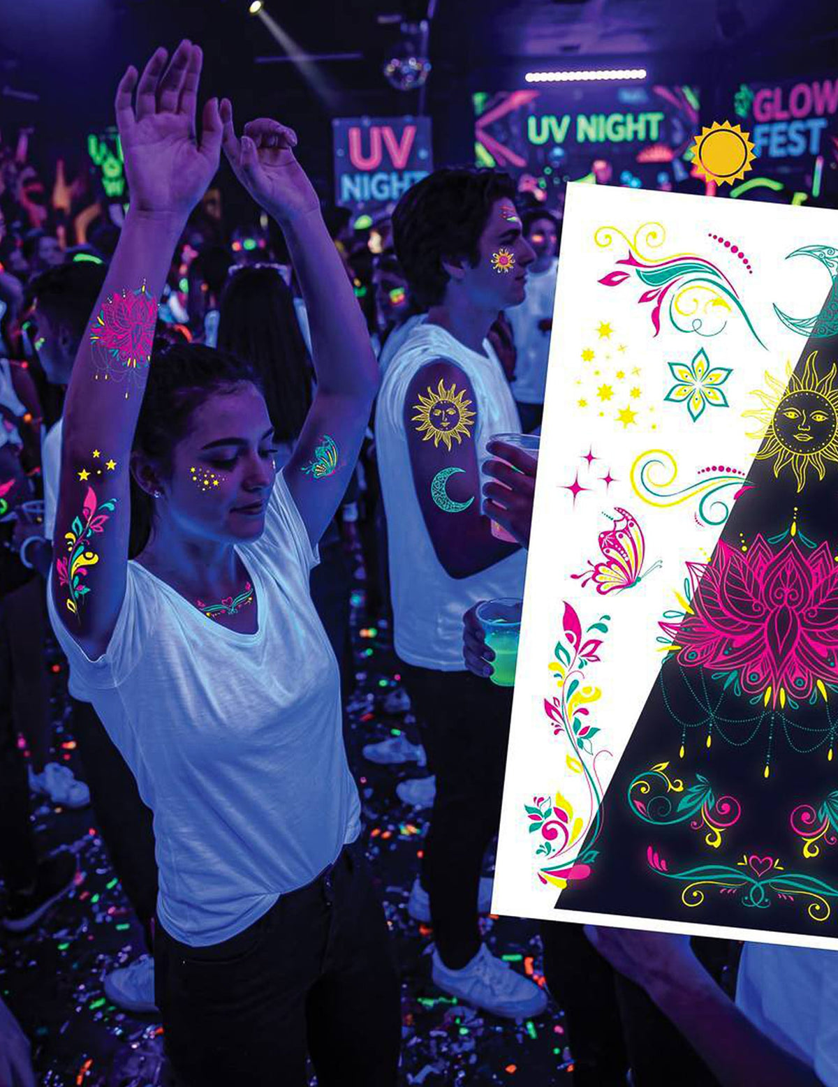 Tatuaje ornamentale UV
