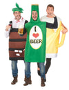 Costum de grup bere și vin pentru adulți