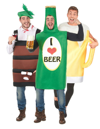 Costum de grup bere și vin pentru adulți