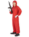 Costum și mască de hoț roșu pentru adulți