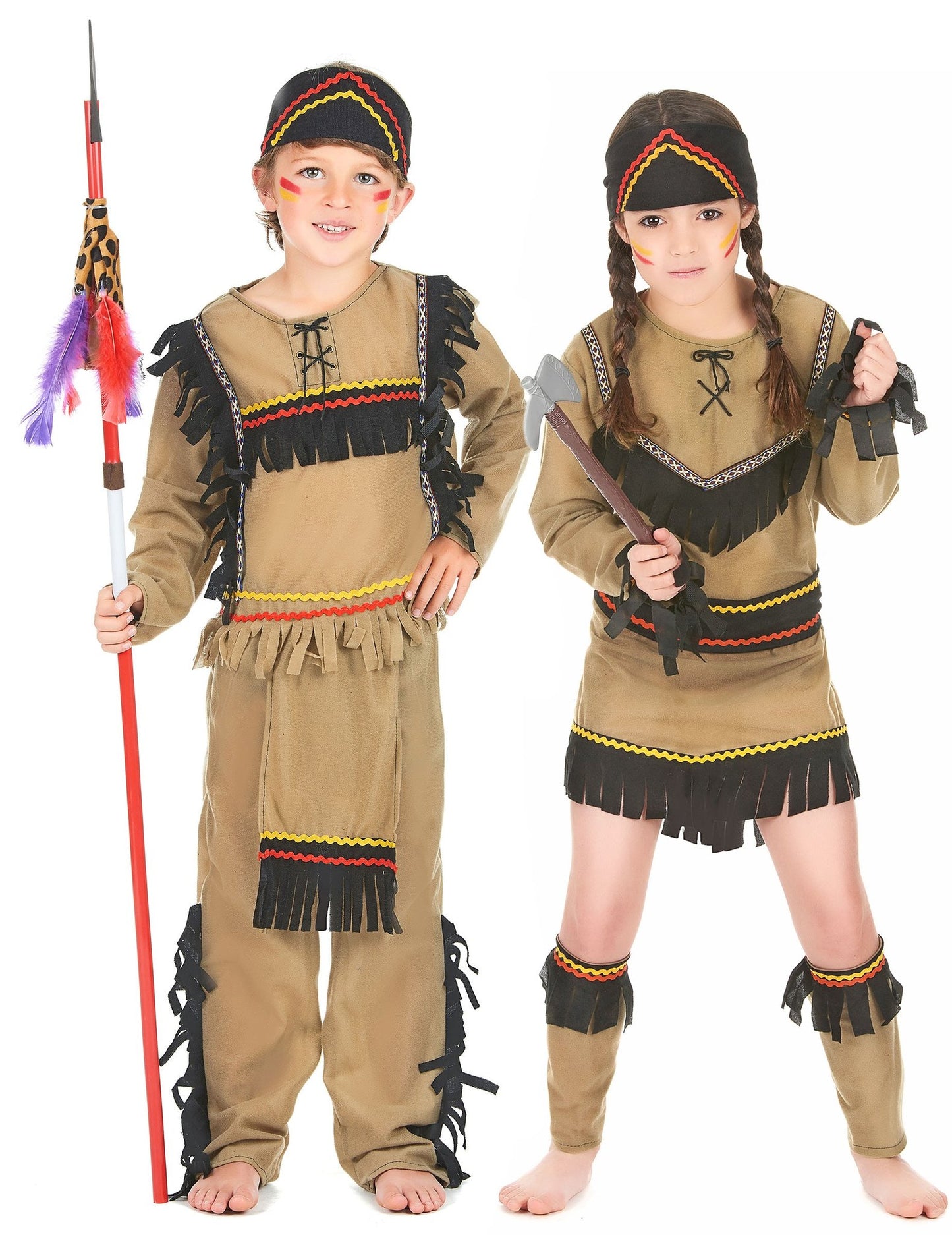 Costum de cuplu indieni pentru copii