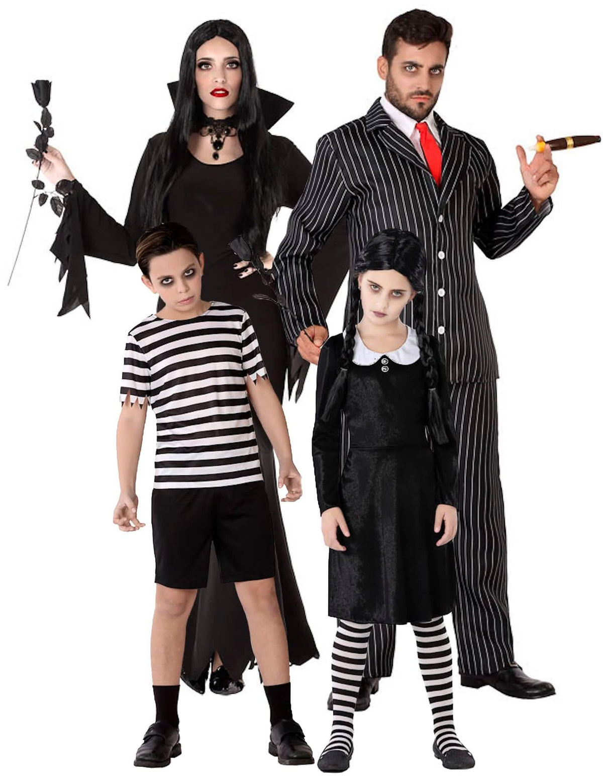 Costum de familie gotic de Halloween