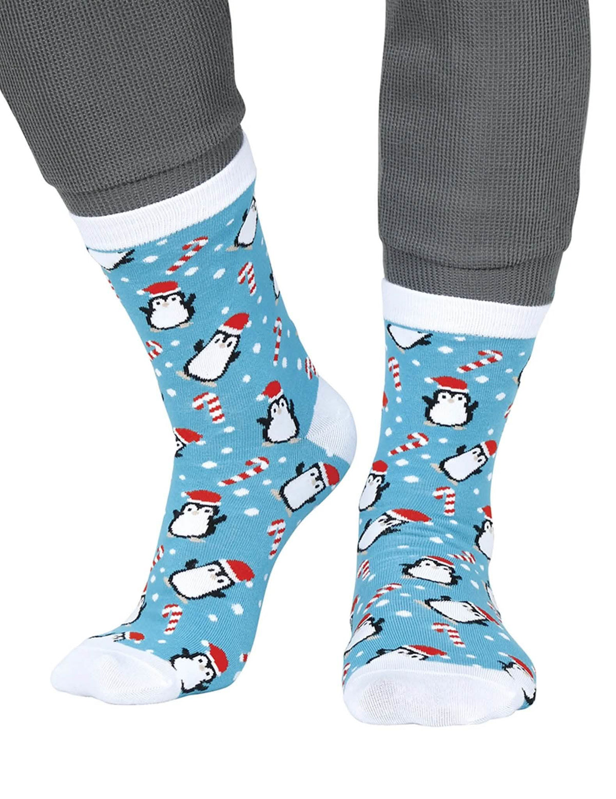 Lot de 6 perechi de șosete de Crăciun cu motive festive pentru adulți