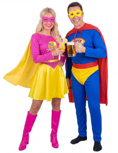 Costum de cuplu Super Băutor și Miss Aperitiv