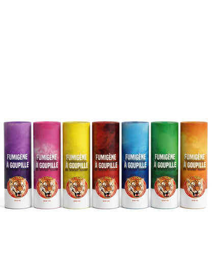 7 fumigene cu cui multicolore 1 min