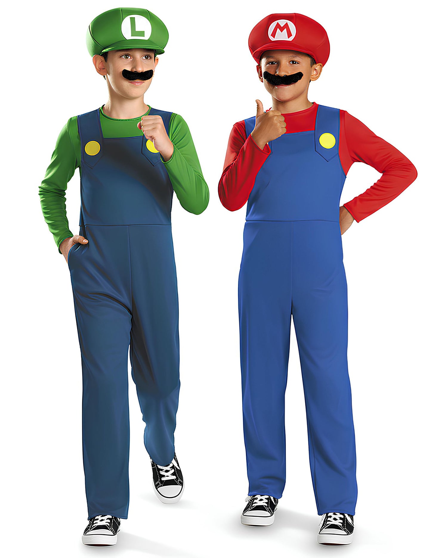 Set de costume Mario și Luigi pentru copii