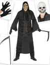 Pachet costum și accesoriu de Macabrul Grim Reaper pentru bărbați