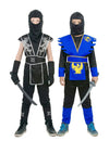Costum de cuplu ninjas pentru copii