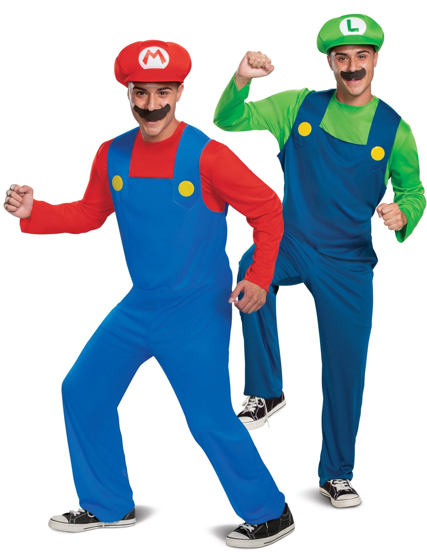 Costum clasic de cuplu Mario și Luigi