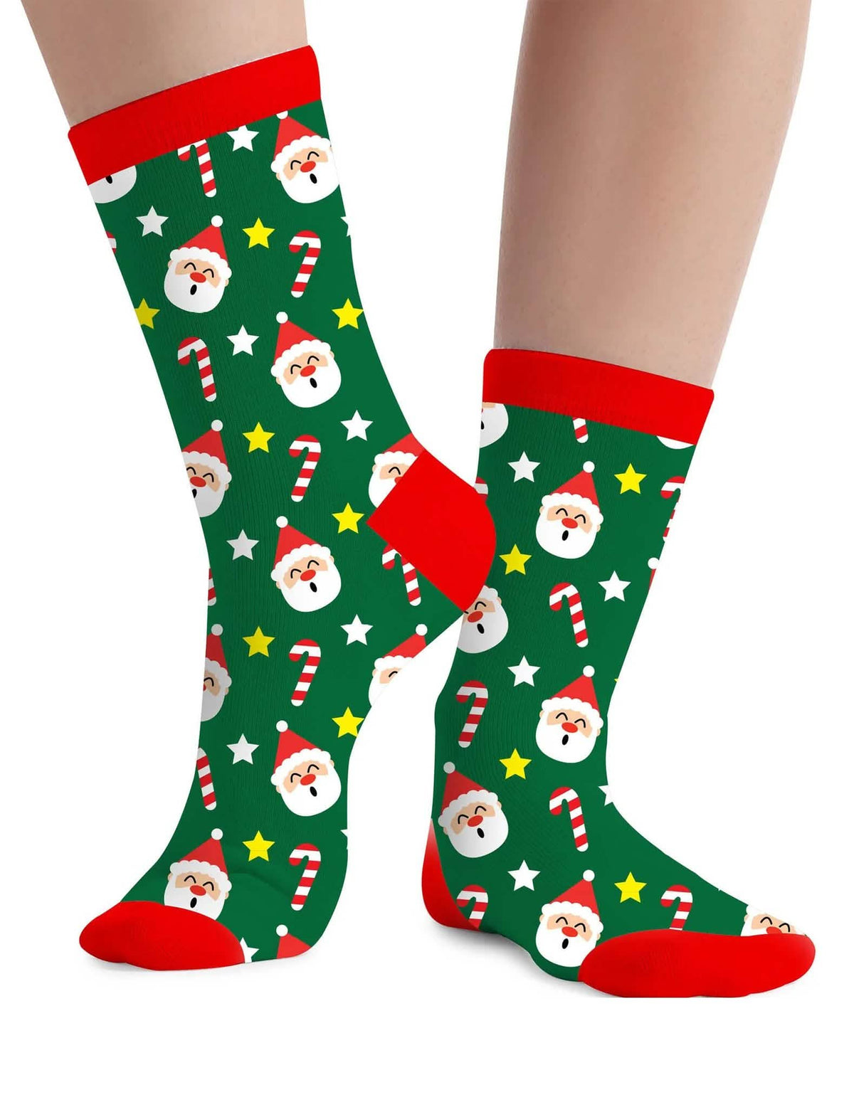 Lot de 6 perechi de șosete de Crăciun cu motive festive pentru adulți