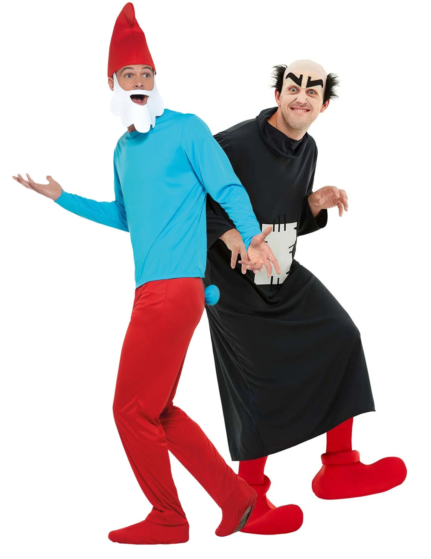 Costum de cuplu Marele™ Strumf și Gargamel™ pentru adulți