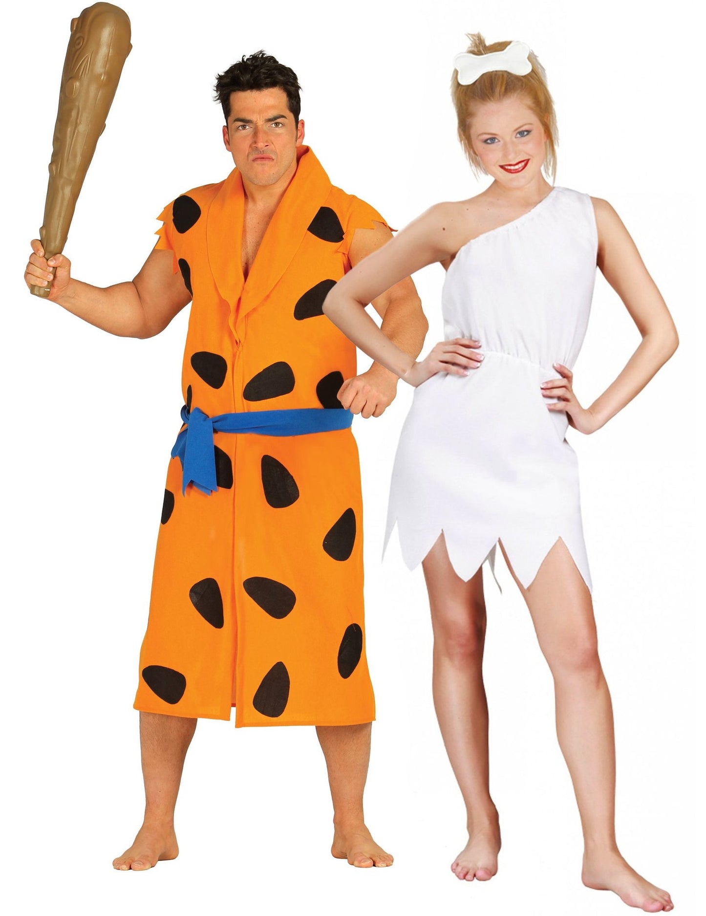 Costum de cuplu de oameni ai peșterilor pentru adulți