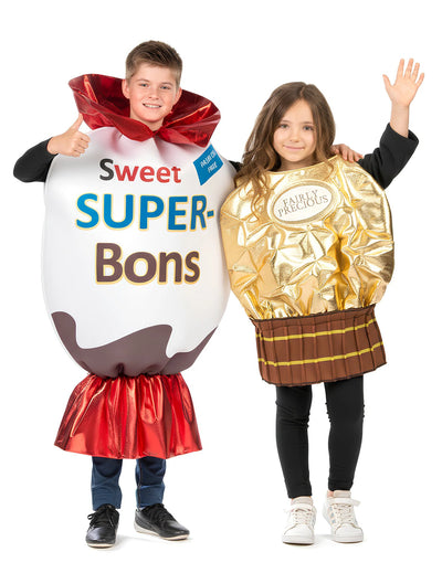 Costum de cuplu bomboane pentru copii