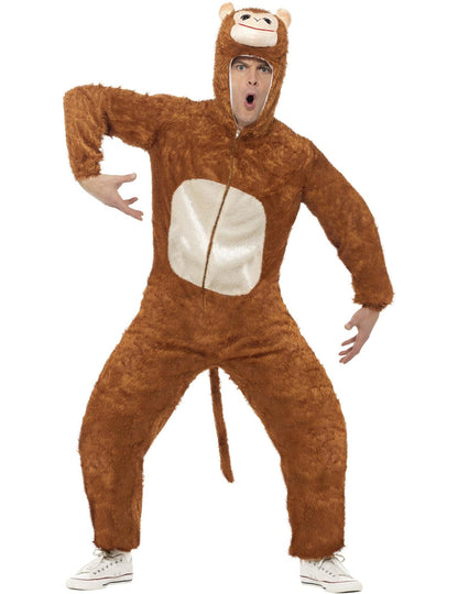 Costum de cuplu adult maimuță și banană