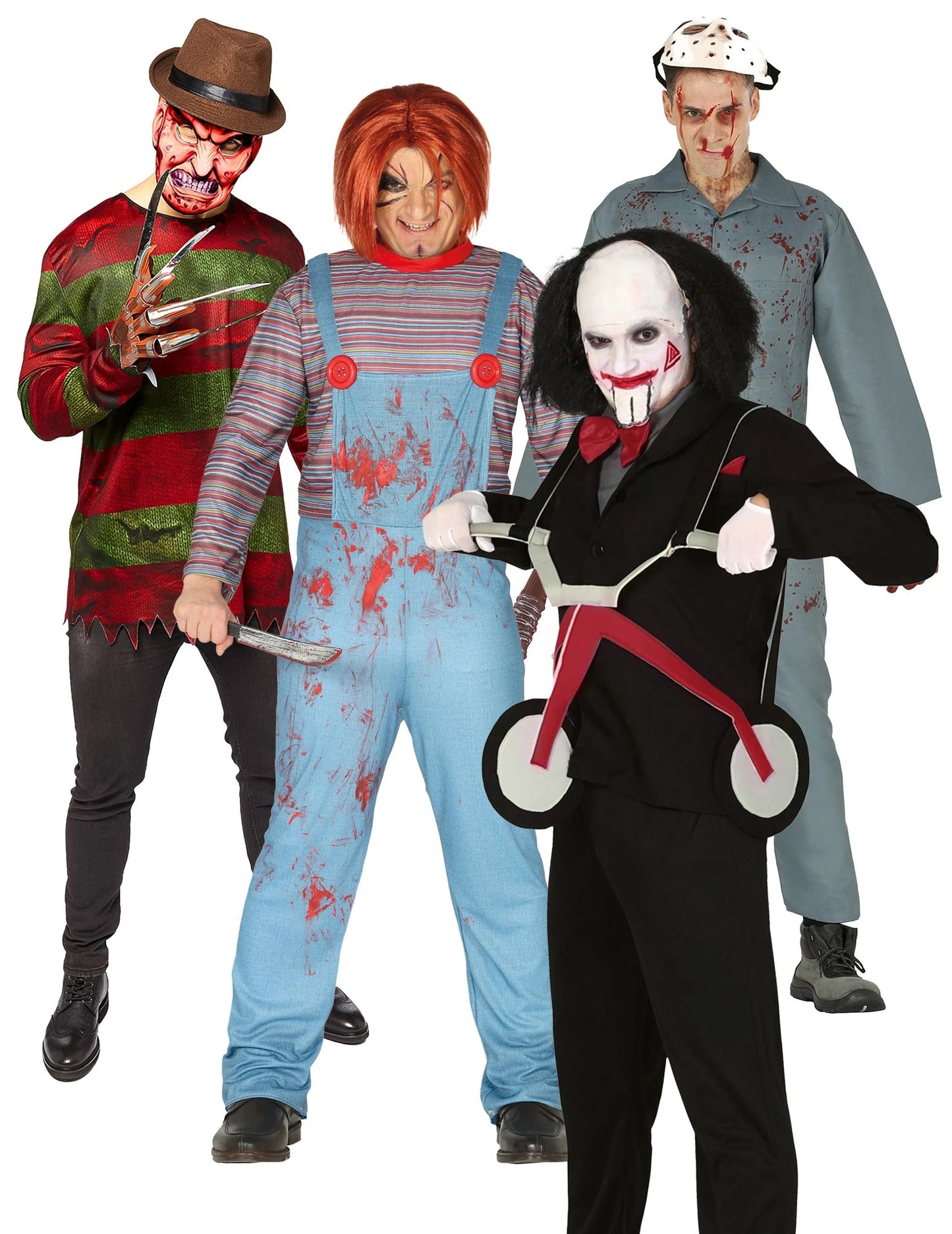 Déguisement de groupe tueurs en série adulte Halloween