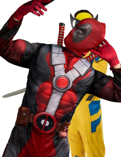 Costum de cuplu Deadpool™ și Wolverine™ pentru adulți