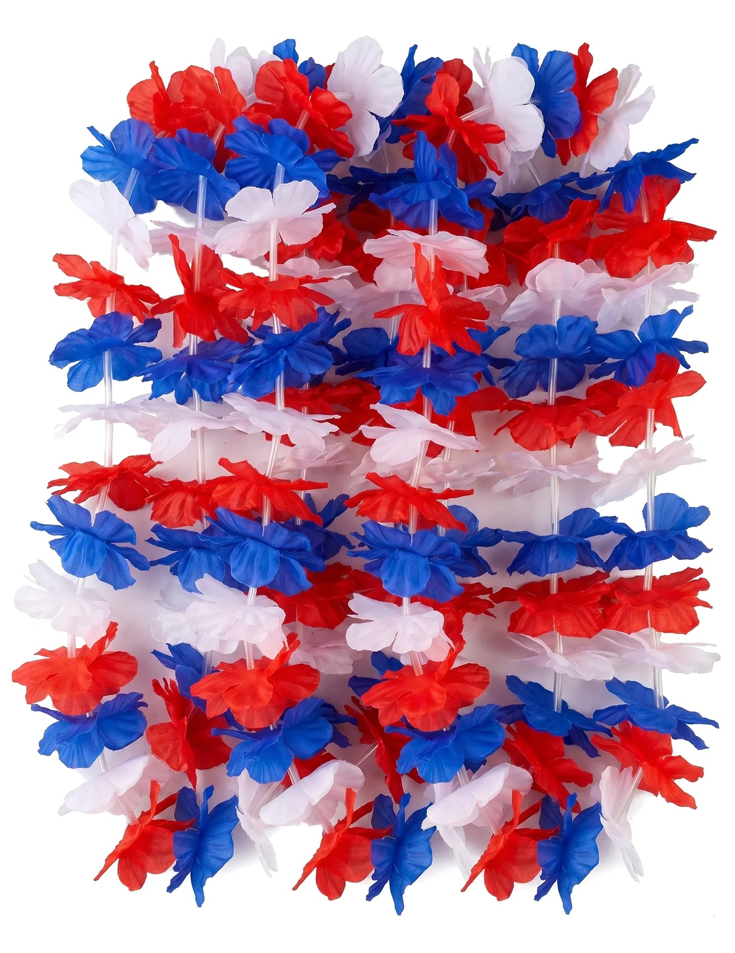 Set de 12 coliere tricolore suporter Franța