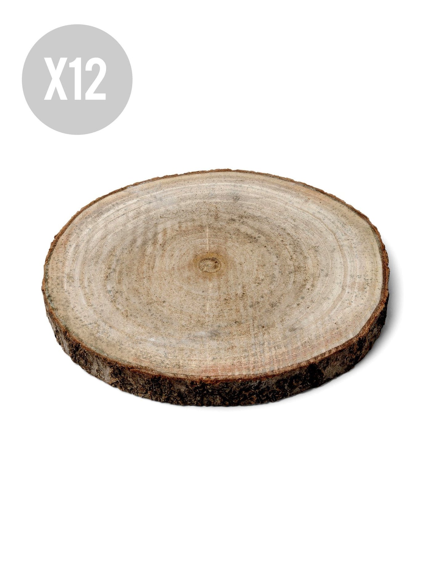 12 bucăți de lemn natural 13 până la 17 cm