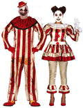 Costume de clovn malefic pentru cupluri