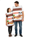 Costum de cuplu Choconut pentru adult și copil