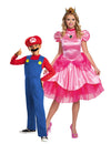 Costum de cuplu Prințesa Peach și Mario Mamă și fiu