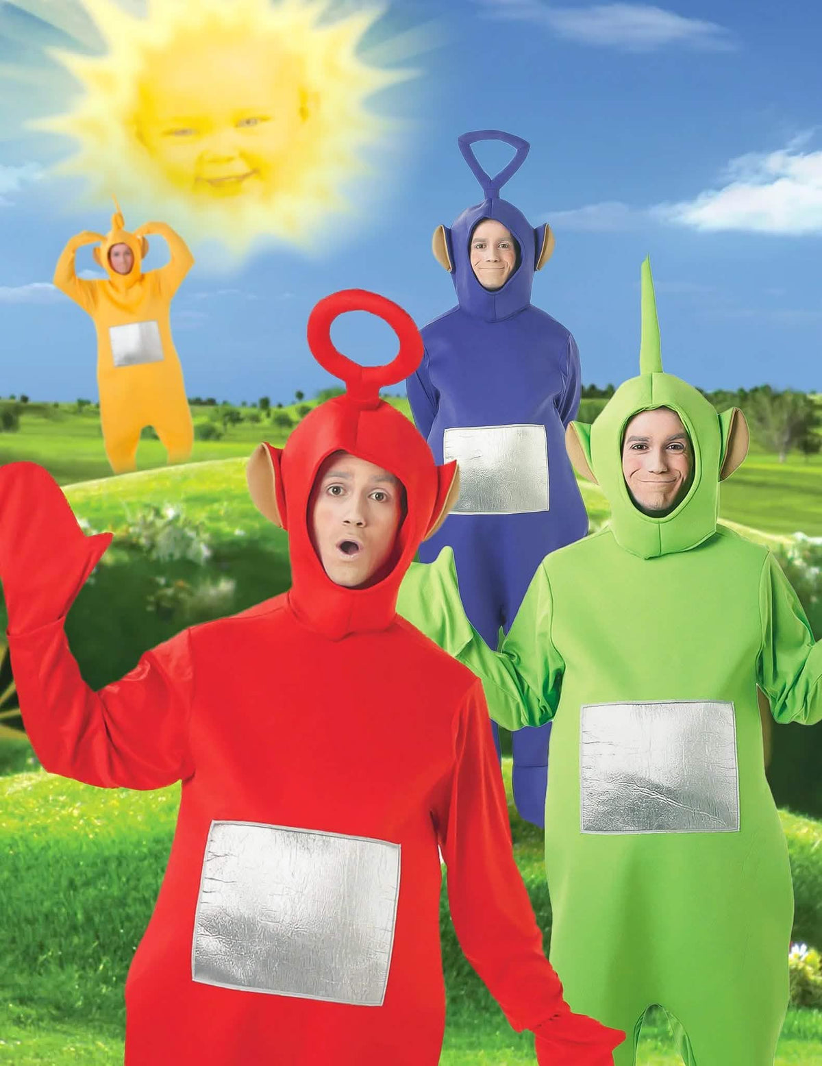 Costum de grup Teletubbies