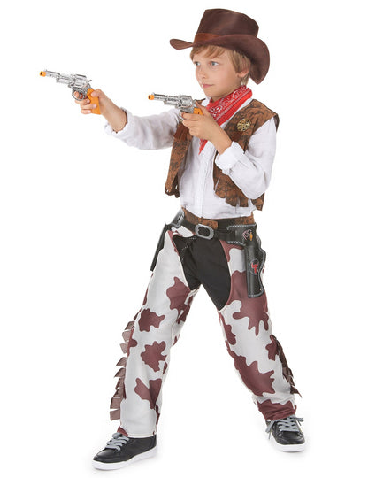 Déguisement de couple cowboy père / fils