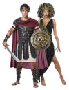 Costum de cuplu gladiator și meduză pentru adulți