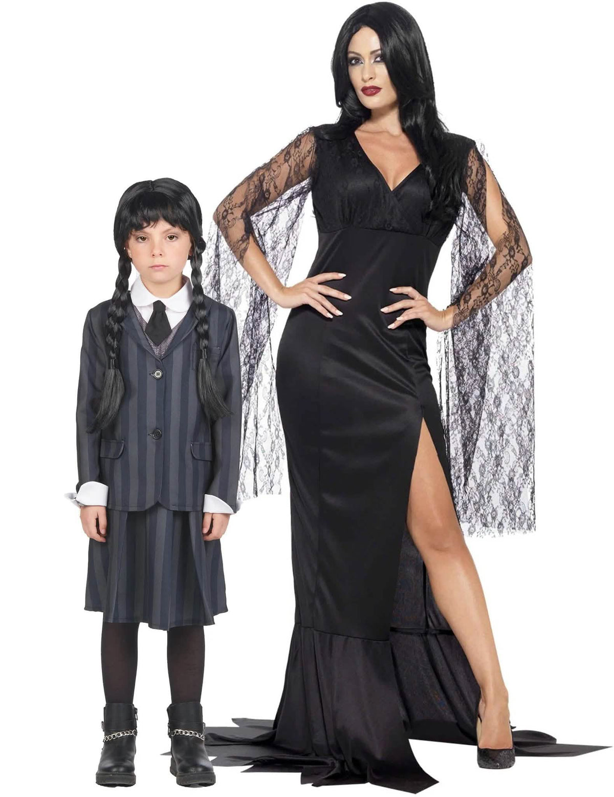 Costum de cuplu familie morbidă mamă și fiică Halloween