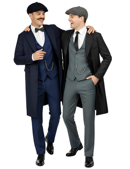 Costum de cuplu Peaky Blinders™ pentru adult, Tommy și Arthur Shelby