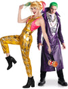 Costum de cuplu Harley Quinn Birds of Prey™ și Joker Suicide Squad™ de lux Halloween adult