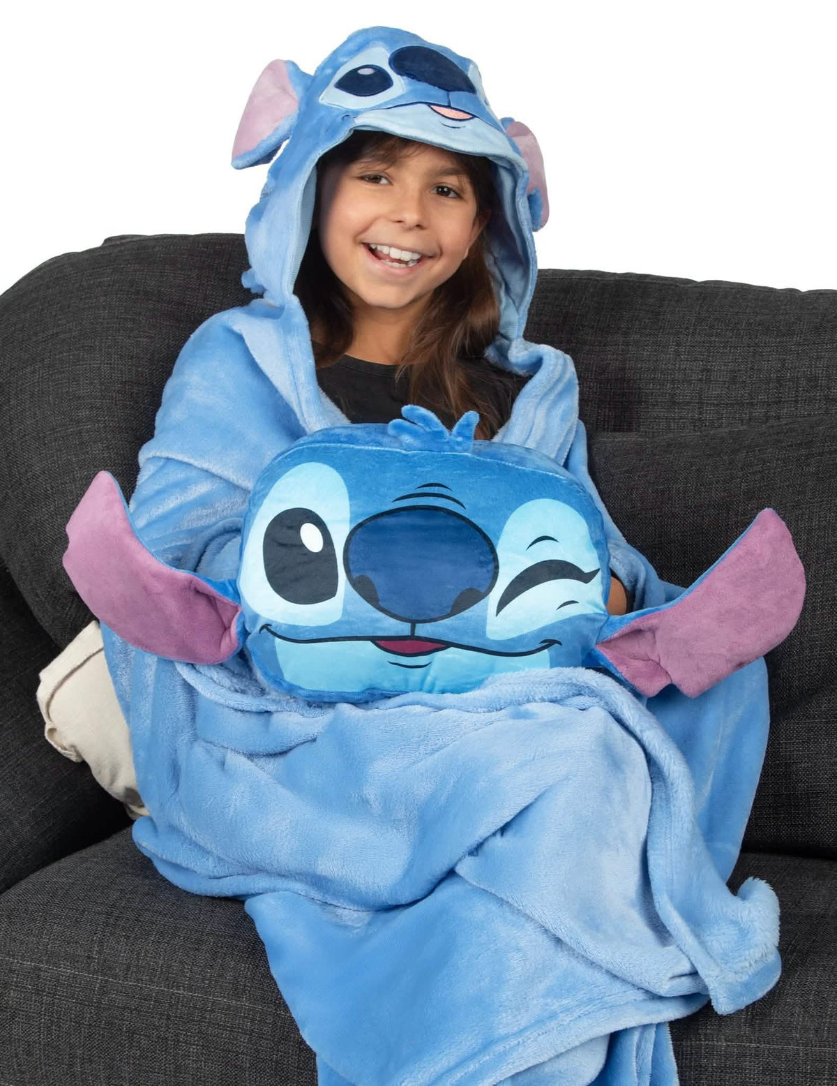 Kit pătură polară și pernă Stitch™