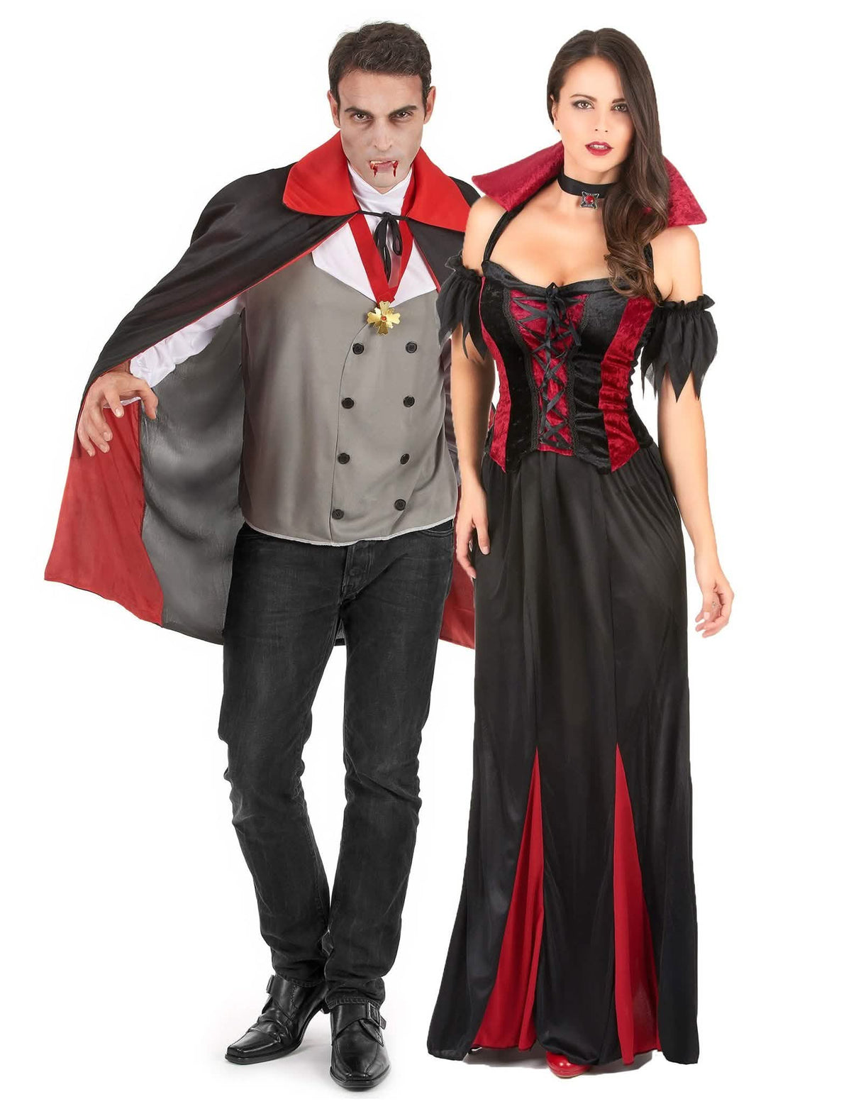 Costum de cuplu vampir