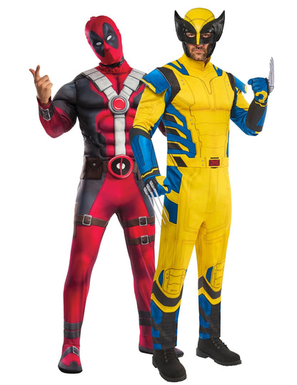 Costum de cuplu Deadpool™ și Wolverine™ pentru adulți
