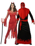 Costume de diavoli pentru cupluri și grupuri